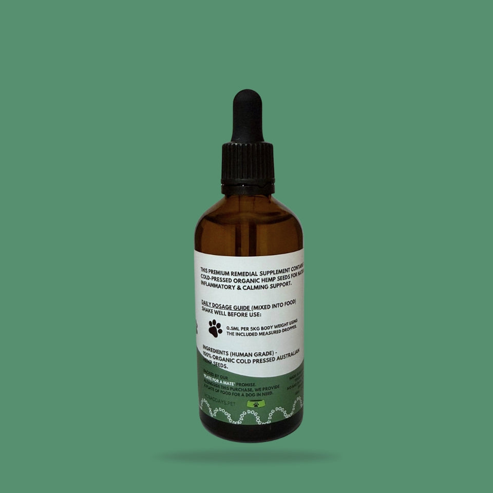 Organic Australian Cold-Pressed Hemp Oil